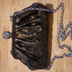 Brighton Patent Leather Crossbody Bag